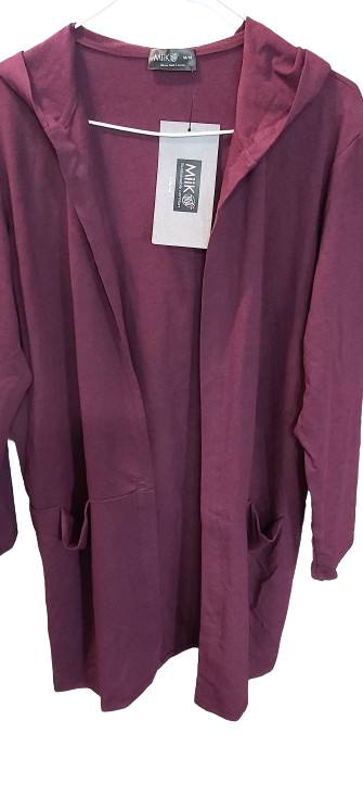 Cardigan.png MiiK WOMEN HOODED CARDIGAN