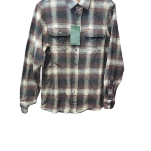 MEN BUTTON UP PLAID SHIRT