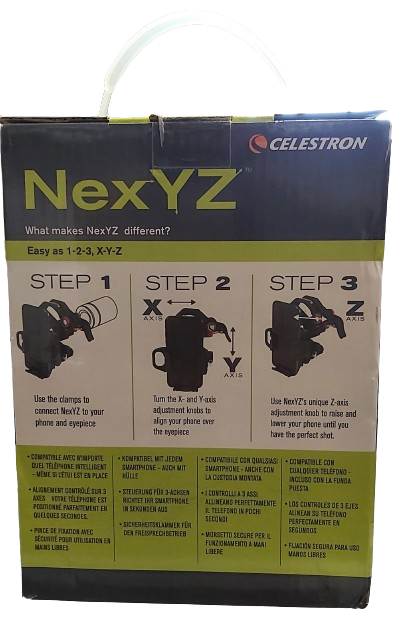 NexYzadapter.png CELESTRON NexYZ SMARTPHONE ADAPTER