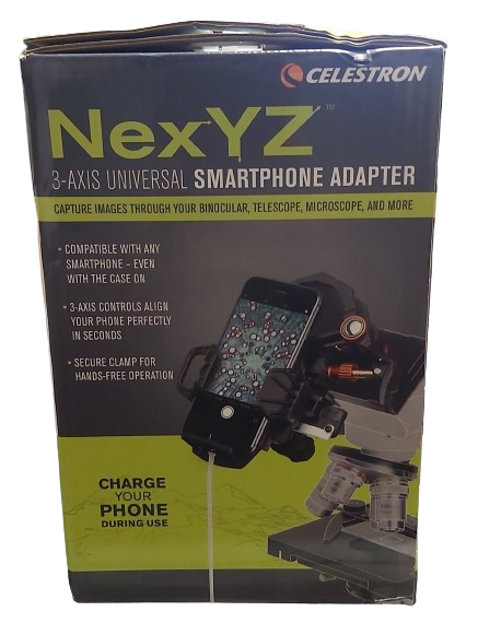NexYzphoneadapter.png CELESTRON NexYZ SMARTPHONE ADAPTER