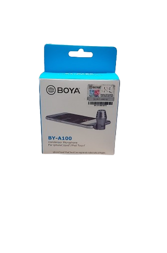 BoyaBY100.png CONDENSER MICROPHONE