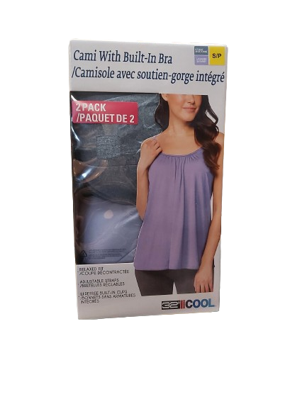 CAMI WITH BUILT-IN BRA