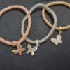 BUTTERFLY CHARM BRACELET