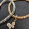 BUTTERFLY CHARM BRACELET