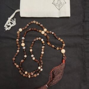 BEADED NECKLACE WITH TASSLE