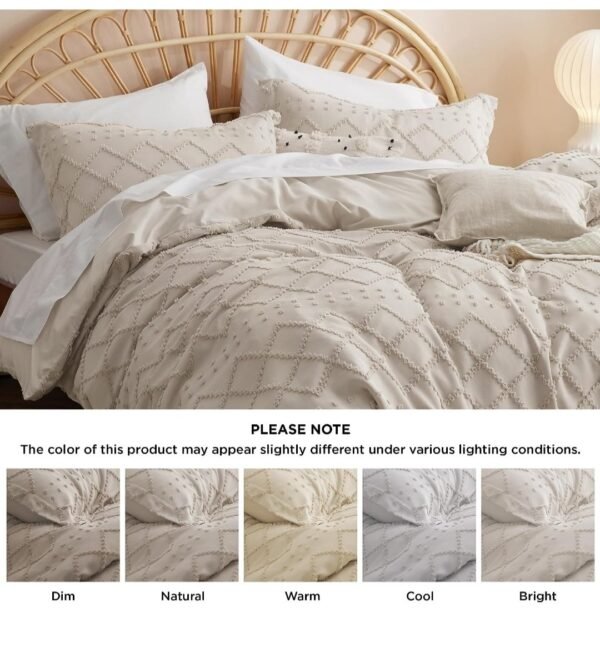 Duvetcover.jpg BEDSURE KING DUVET COVER