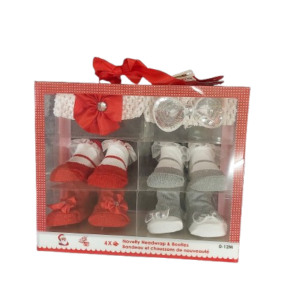 TICKLE TOES HEADWRAP & SOCKS GIFT SET