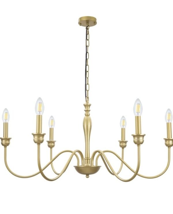 Lighting.jpg WELLMET FARMHOUSE CHANDELIER