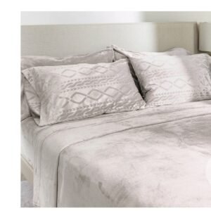 HOMESUITE MINK 6 PIECE SHEET SET