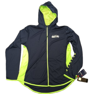 WOMEN'S FANATICS SEATTLE SEAHAWKS FULL ZIP HOODIE XL