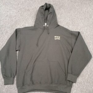 Jerzees Rizz God Hoodie Large